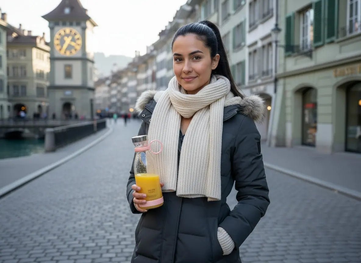 ⚫ BLACK FRIDAY: Tragbarer Mixer – nur 49 CHF (statt 89 CHF) + GRATIS Versand! - MONDHAUCH CH