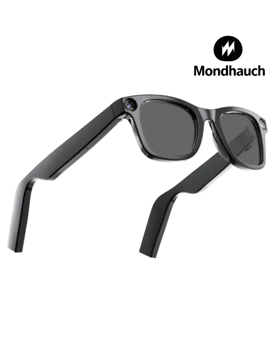 Mondhauch Intelligente Brille – AI Smart Glasses mit 8MP Sony Kamera - MONDHAUCH CH