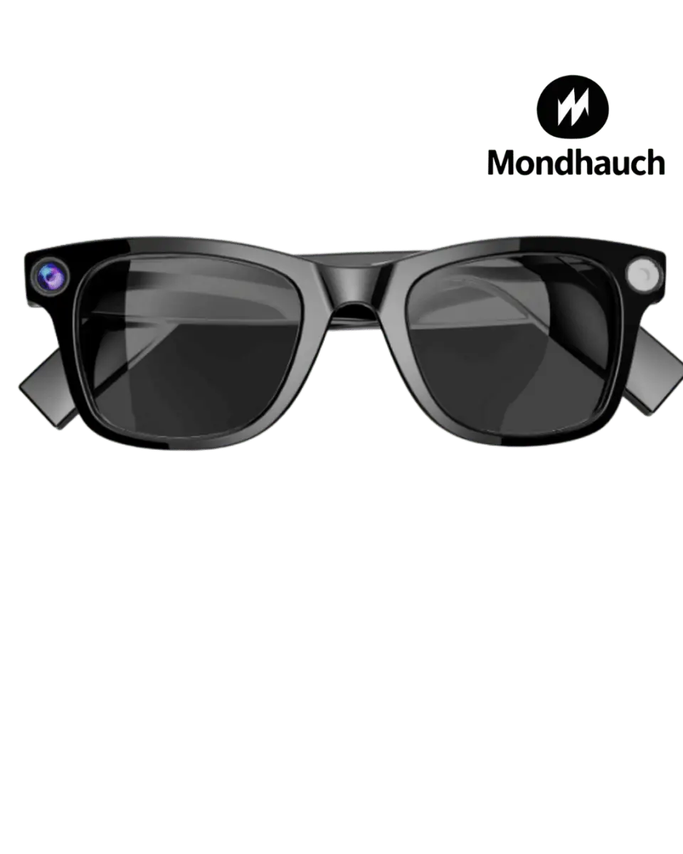 Mondhauch Intelligente Brille – AI Smart Glasses mit 8MP Sony Kamera - MONDHAUCH CH